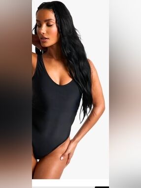 NWT WOMENS SMALL SUMMERMAE one Piece Blk Bathing Suit